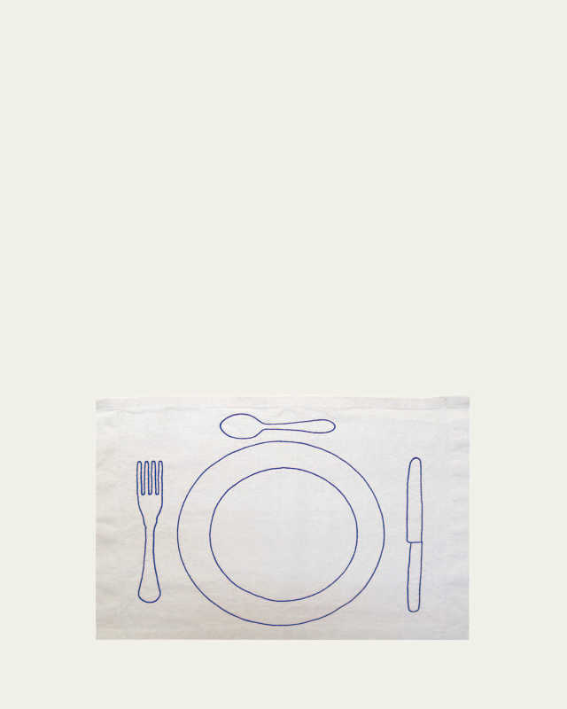 Solo Minimaliste Natural Linen Placemat